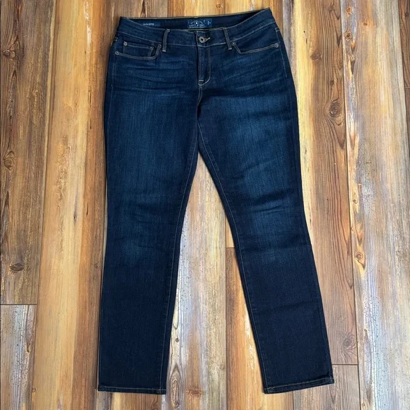 Lucky Brand Lolita Skinny Jeans Size 8/29 Dark Wash - Picture 4 of 8